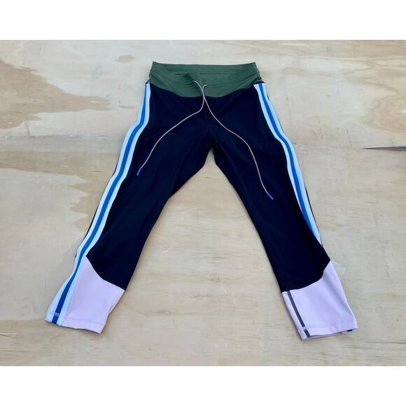 The Upside Women's Multicolor Adjustable Waist Active Wear Pants, Size S - Picture 1 of 5